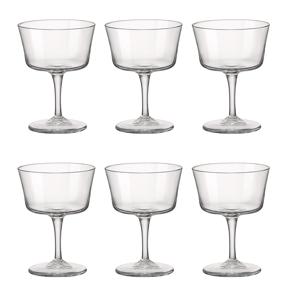 Bormioli Rocco Novecento Champagneglas / Coupe 22 Cl Fizz - 4 Stuks - Glazen.nl