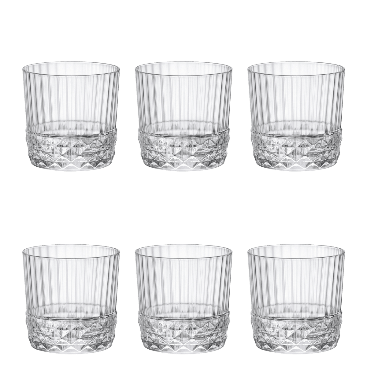 Bormioli Rocco America'20S Tumbler 30 Cl - 6 Stuks - Glazen.nl