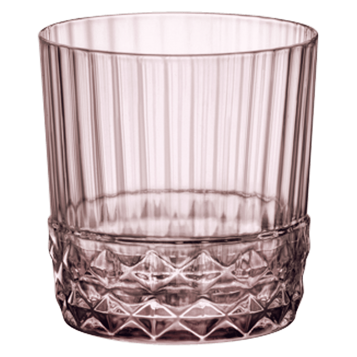 Bormioli Rocco America'20S Tumbler 37 Cl Roze - 6 Stuks - Glazen.nl
