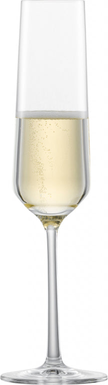 Zwiesel Glas Pure Champagne Glass 21,5 Cl with Mousse Point in Gift Packaging - 2 Pieces