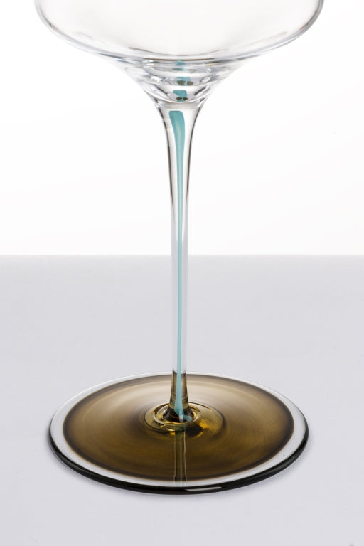 Zwiesel Glas Ink White Wine Glass 40.7 Cl Ochre Green