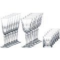 Service de verres RCR Melodia 18 pièces (vin, champagne et tumbler)