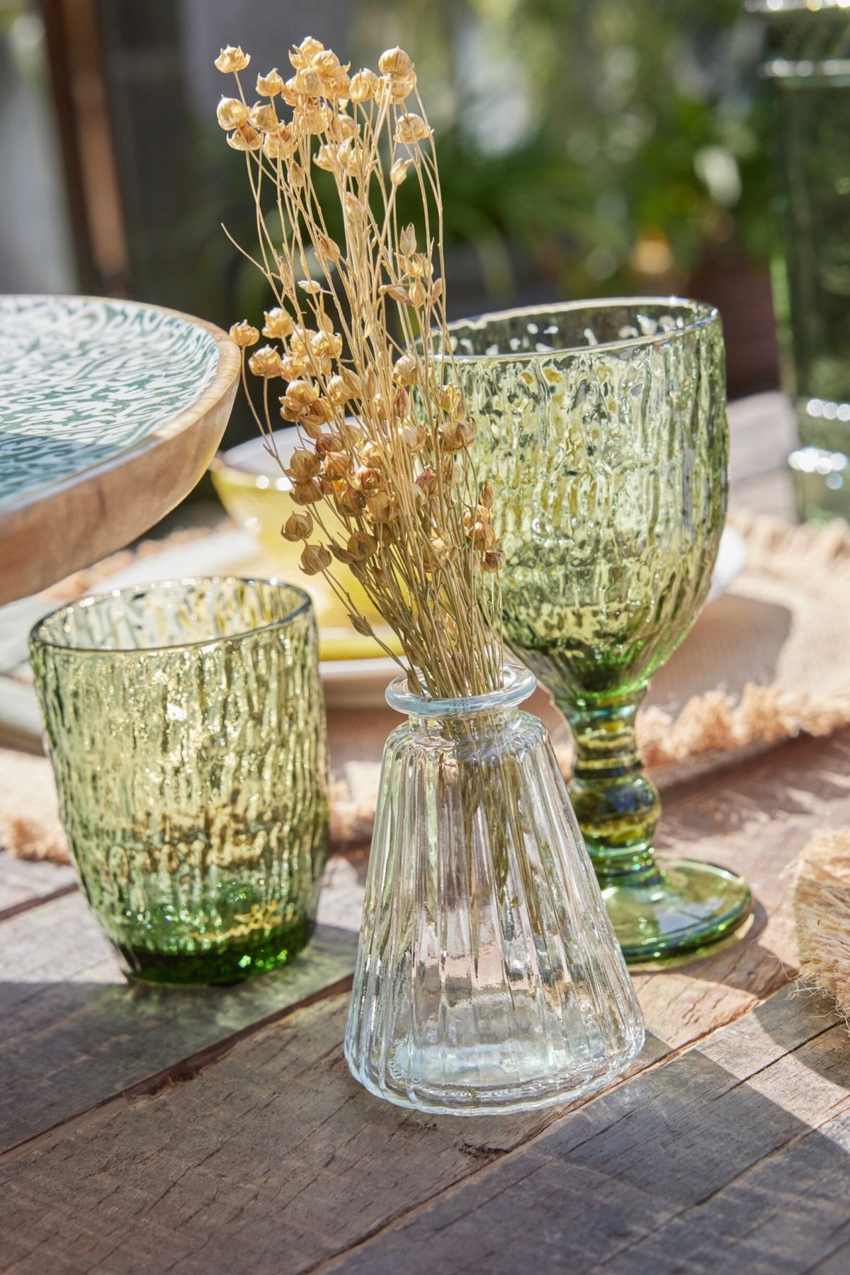 J-Line Vera Verre à vin 27 cl Vert