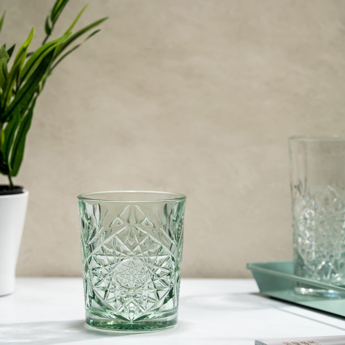 Verres colorés