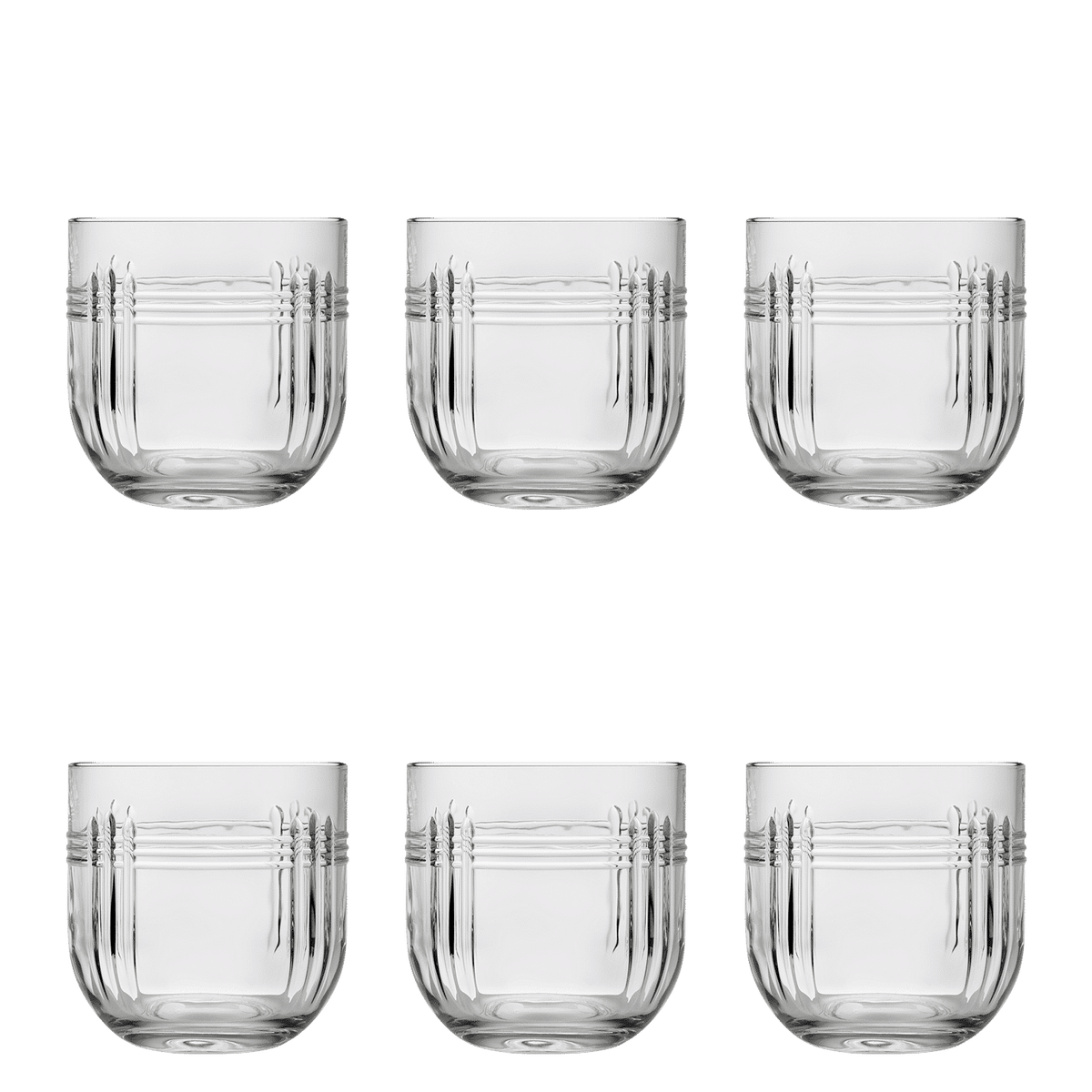Onis The Gats Tumbler 35,5 Cl Dof - 6 Stuks - Glazen.nl