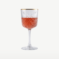 Pasabahce Timeless verre à vin 33 Cl à bord doré - 4 pièces