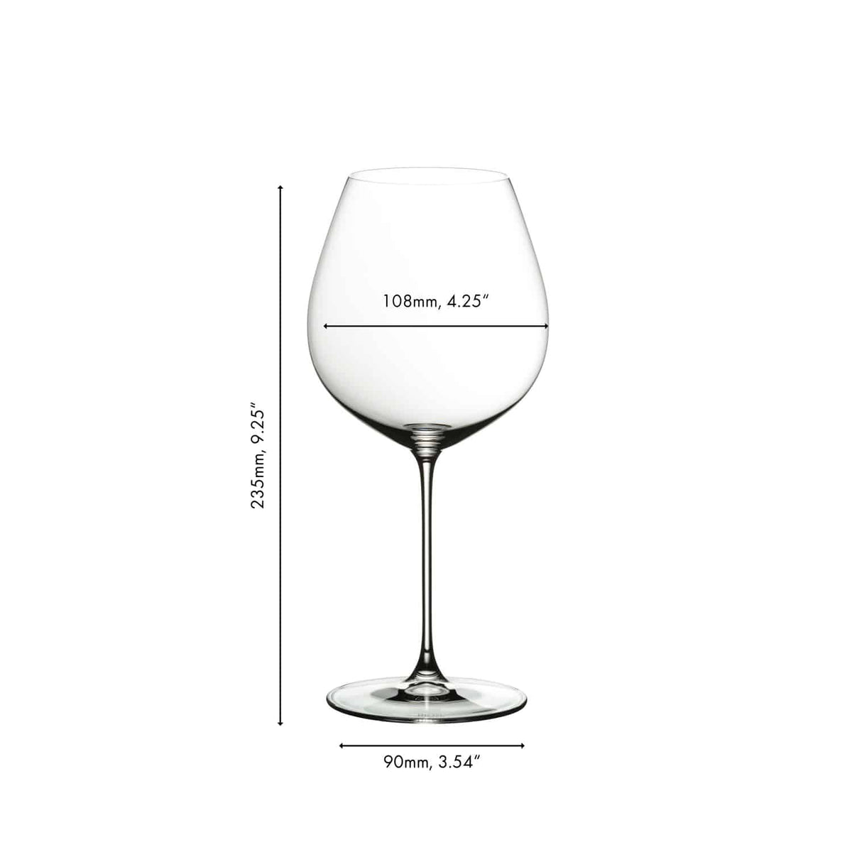 Riedel Veritas Wijnglas 73,8 Cl Old World Pinot Noir - 2 Stuks - Glazen.nl