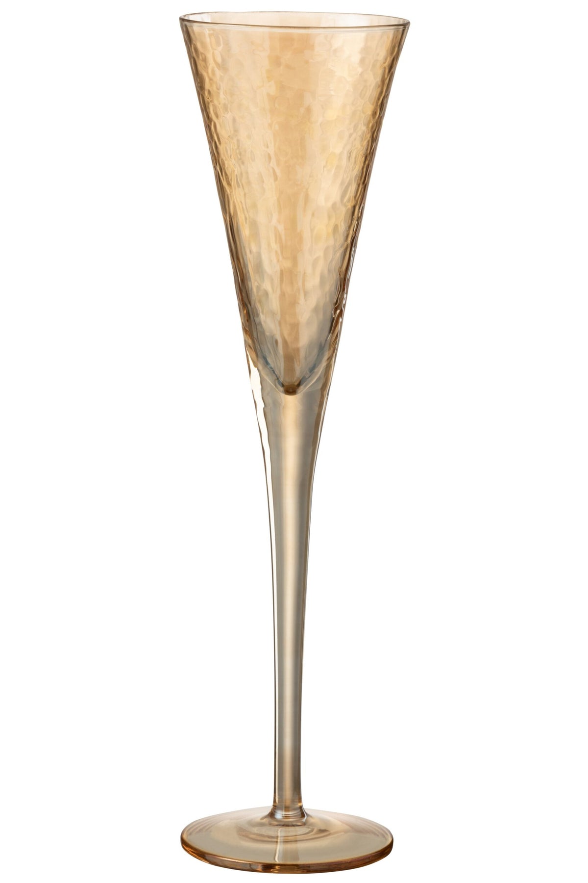J-Line verre à champagne 15 cl irrégulier ambré