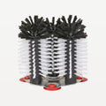Bar Professional Brosses à verres en aluminium, 5 pièces, 18 cm