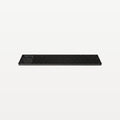 Bar Professional Tapis de bar en caoutchouc noir 8x60 cm