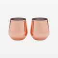 Bar Professional tumbler en cuivre 55 Cl - 2 pièces