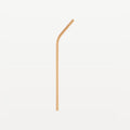 Bar Professional Paille courbée pour bar, dorée, 6 mm