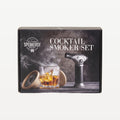 Bar Professional Set de fumoir à cocktails Speakeasy en bois avec brûleur