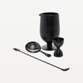 Bar Professional Set de préparation Speakeasy noir 4 pièces