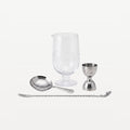 Bar Professional Set de mixologie Speakeasy en acier inoxydable, 4 pièces