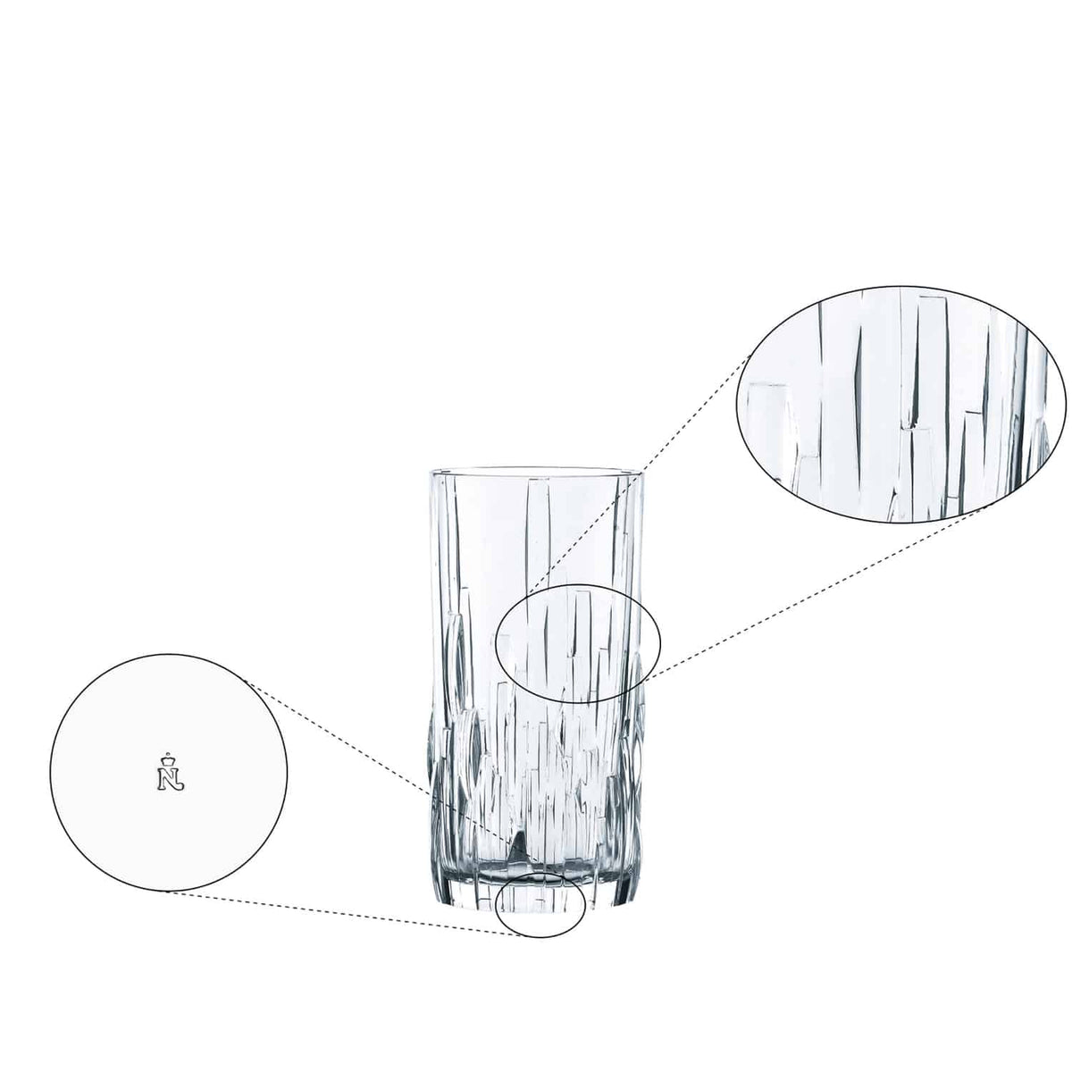 Nachtmann Shu Fa Longdrinkglas 36 Cl - 12 Stuks - Glazen.nl