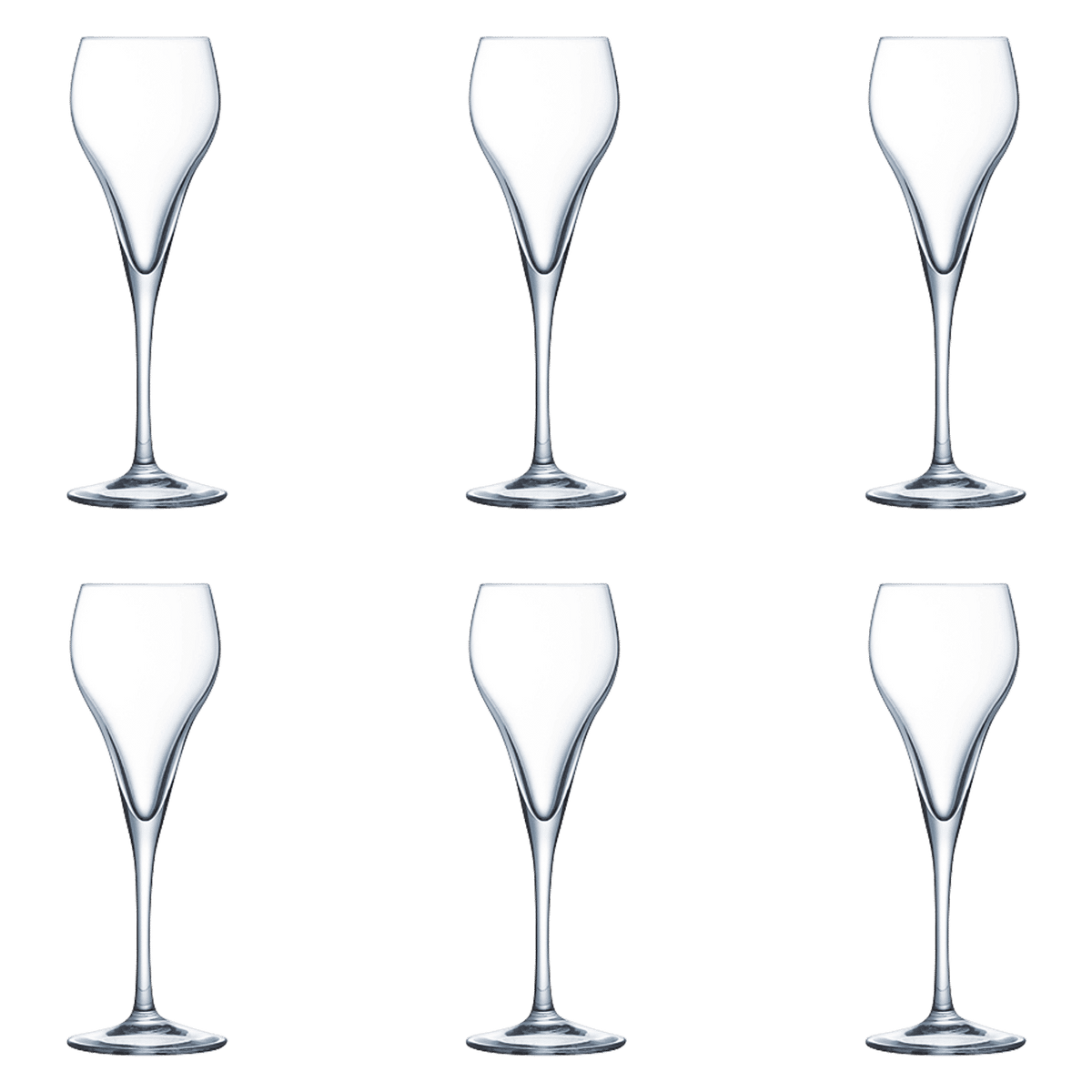 Arcoroc Brio Champagneglas / Flute 9,5 Cl - 6 Stuks - Glazen.nl