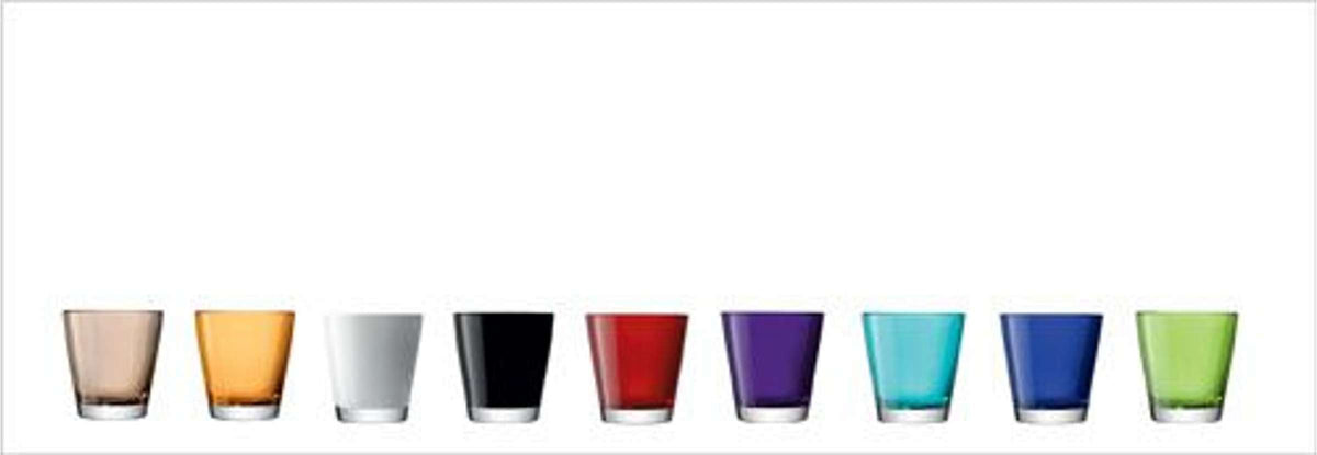 L.S.A. Verre à eau Asher 34 Cl marron
