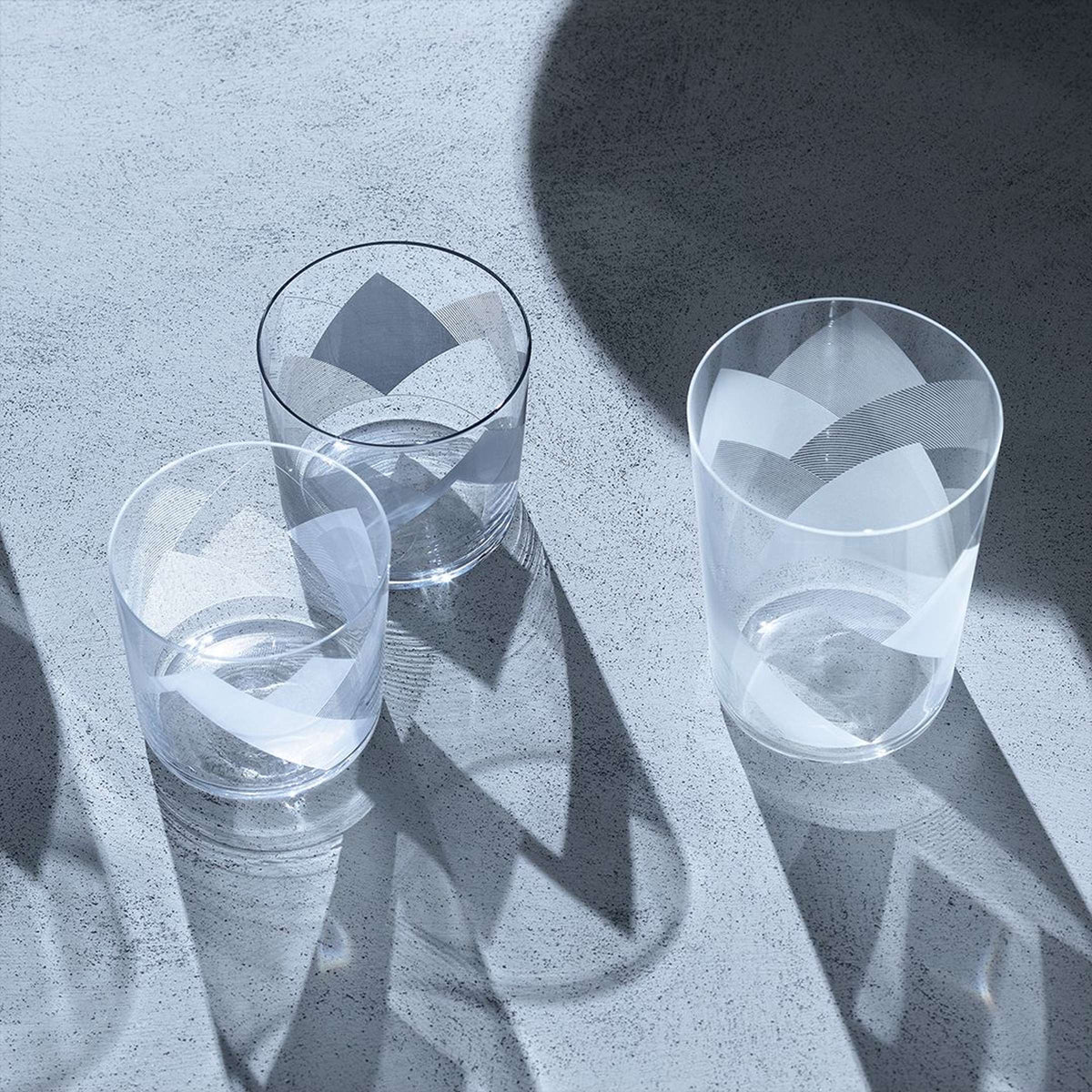 L.S.A. Peaks Tumbler 31 Cl Grey - 4 Pieces