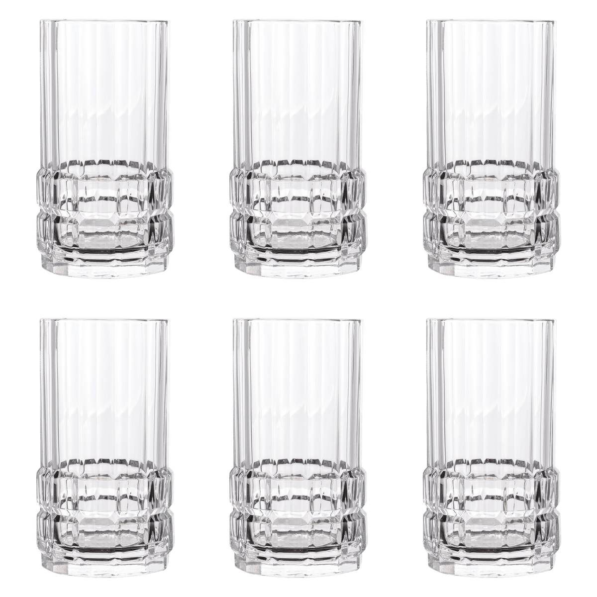 Eclat Facettes Tumbler 36 Cl - 4 Stuks - Glazen.nl