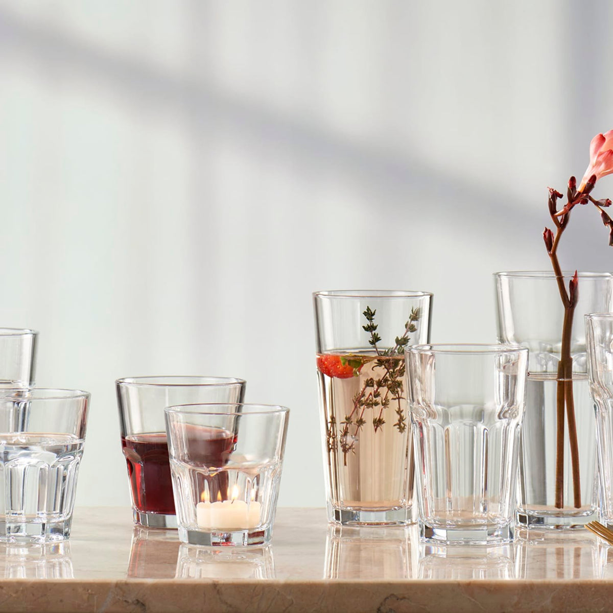 Pasabahce Casablanca Tumbler 25 Cl - 12 Stuks - Glazen.nl