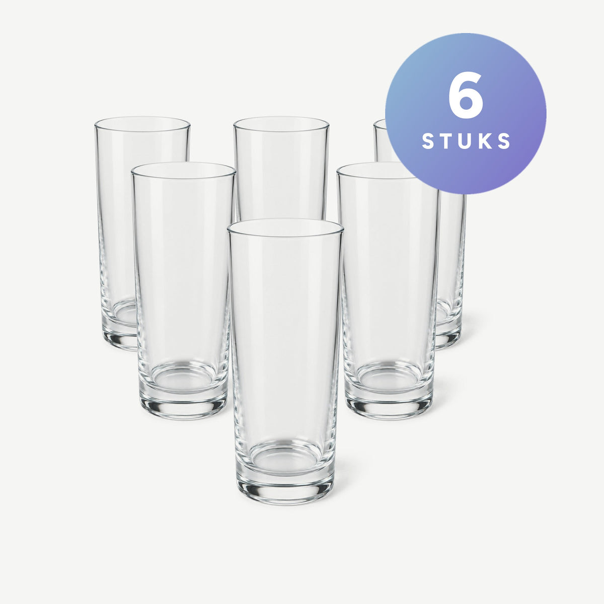 Arcoroc Princesa longdrinkglas 47 cl transparant, set van 6 stuks