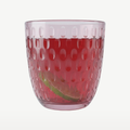 Bormioli Rocco Slot verre tumbler 29 Cl rose - 12 pièces