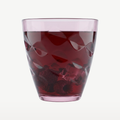 Bormioli Rocco Flora verre tumbler 25 Cl rose - 6 pièces