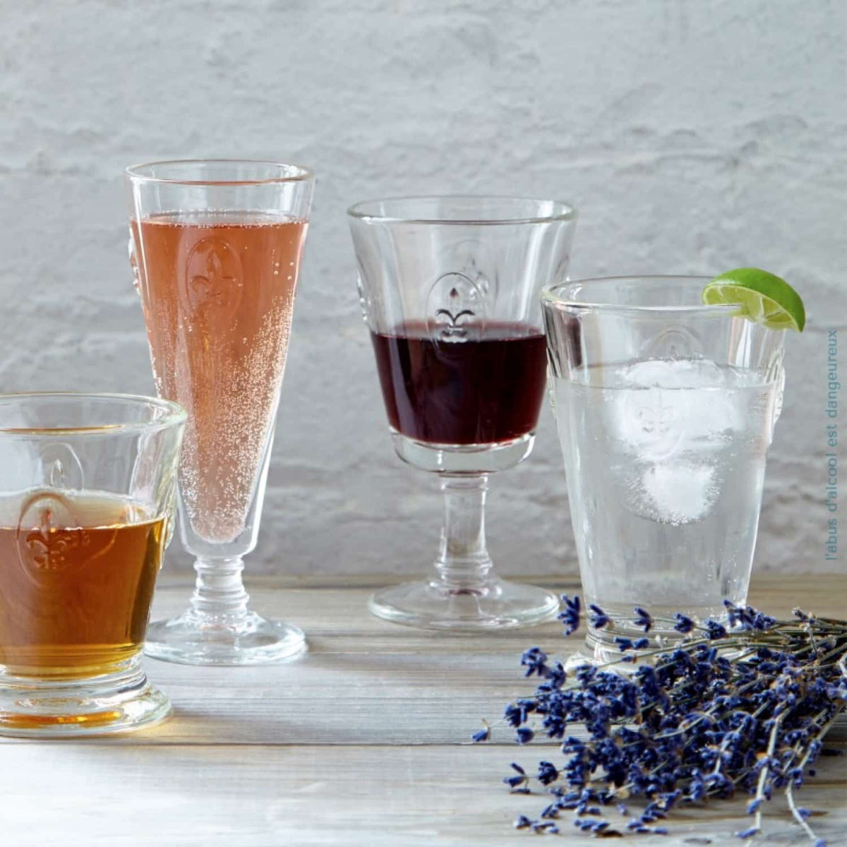 La Rochère Fleur De Lys Tumbler 25 cl - 6 Stuks - Glazen.nl