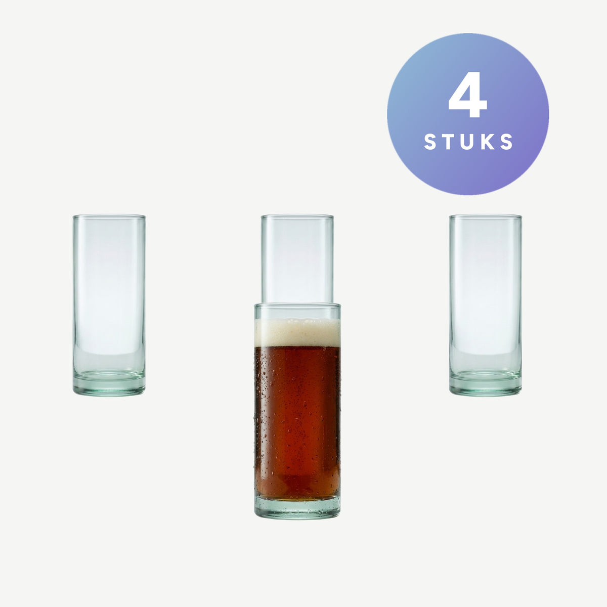 Set van 4 stuks L.S.A. Canopy Bierglas 52 Cl - Glazen.nl