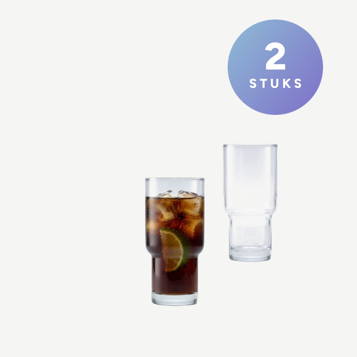 Set van 2 stuks L.S.A. Utility Longdrinkglas 39 Cl - Glazen.nl
