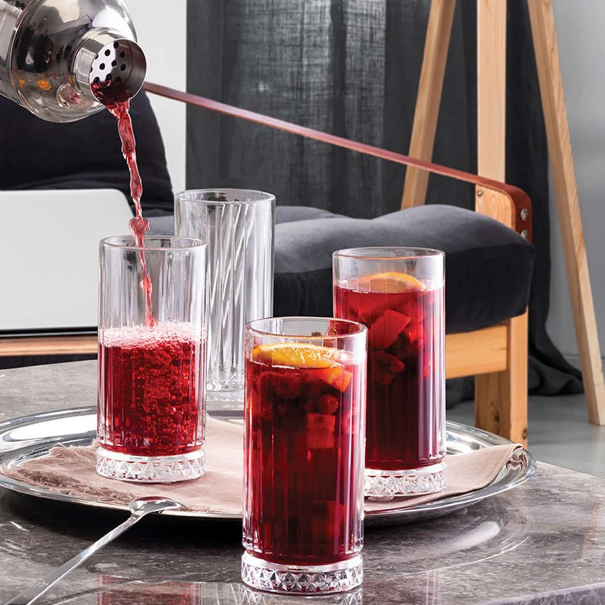 Pasabahce Elysia Longdrinkglas 28 Cl - 12 Stuks - Glazen.nl