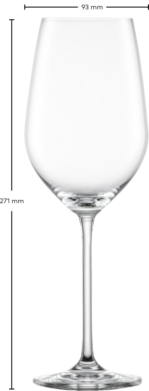 Schott Zwiesel Fortissimo Bordeaux Glass 63.2 Cl - 4 Pieces