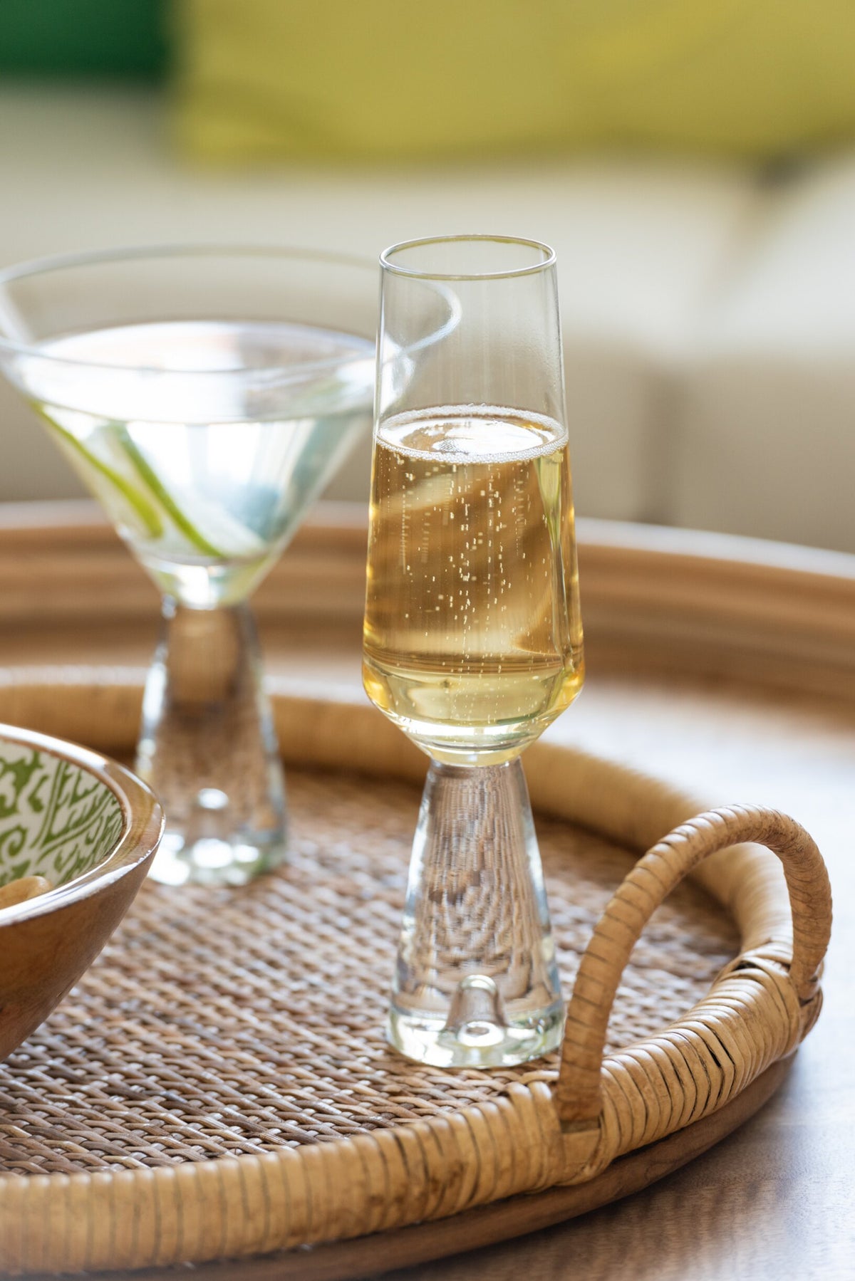 J-Line Walker Champagne Glass 20 Cl Transparent