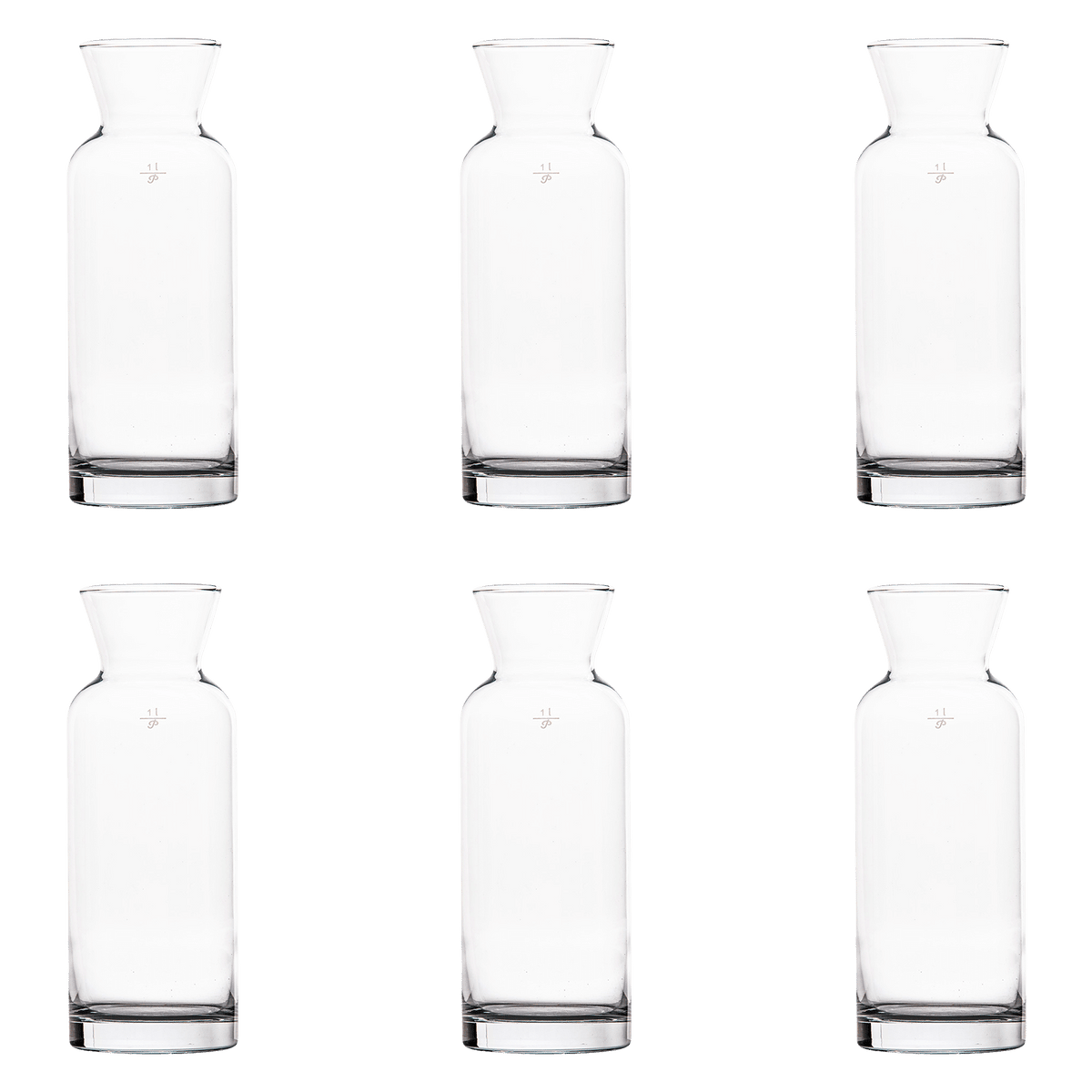 Pasabahce Modern Karaf 0,5 Liter - 6 Stuks - Glazen.nl