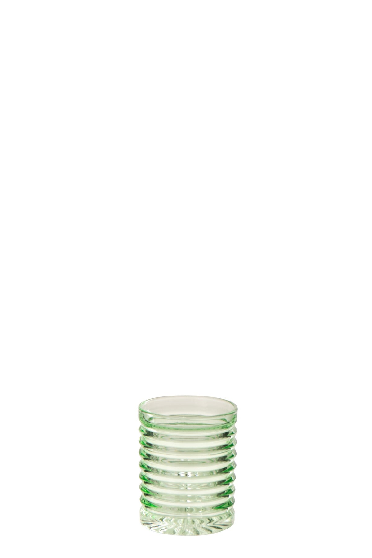 Verre à eau J-Line 28 cl nervuré vert clair