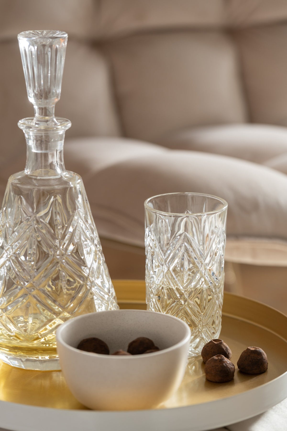 J-Line Anna verre à eau 35 cl haut transparent