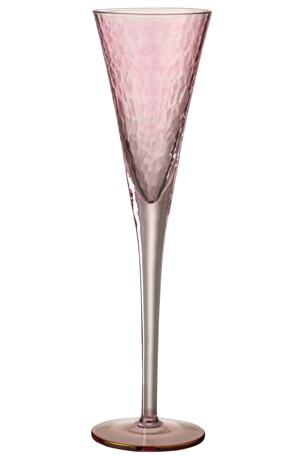 J-Line Verre à champagne 15 cl Irrégulier Rose