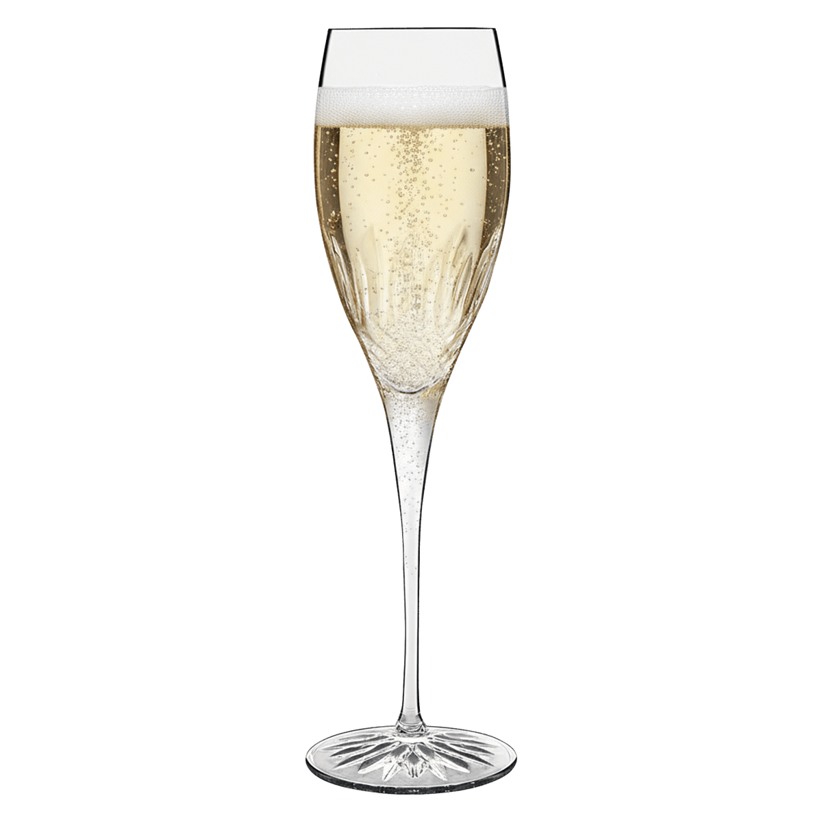 Luigi Bormioli Diamante Champagneglas / Flute 22 Cl - 4 Stuks - Glazen.nl