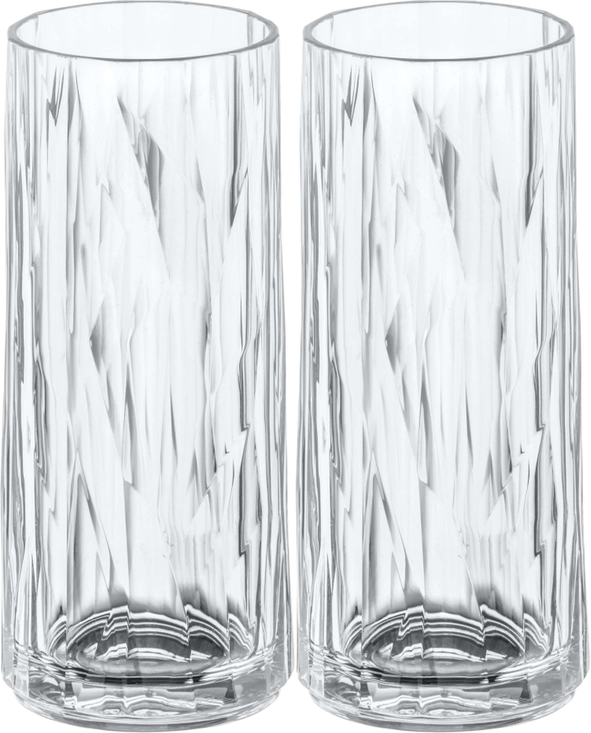 Koziol Superglas Club No. 03 verre long drink 25 Cl - 2 pièces