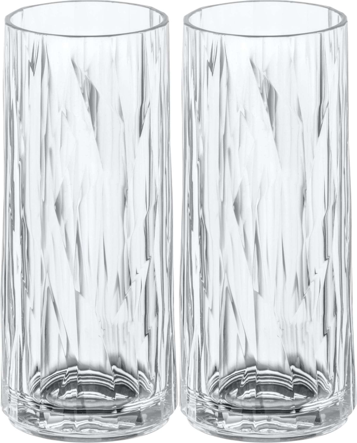 Koziol Superglas Club No. 03 verre long drink 25 Cl - 2 pièces
