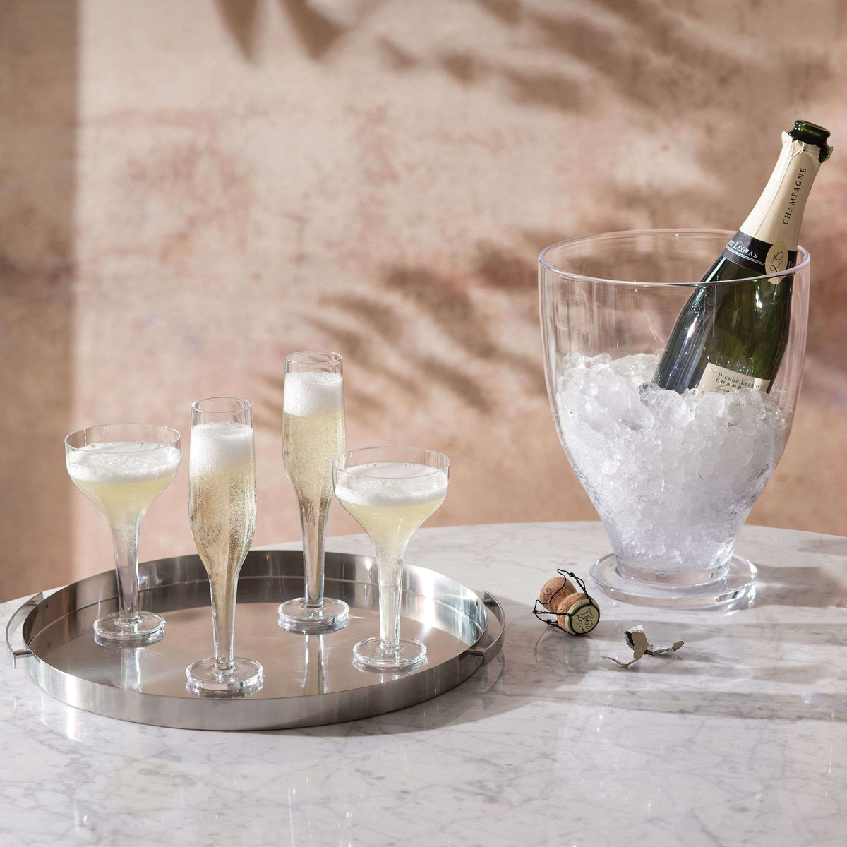 L.S.A. Epoque Champagne Glass 17 Cl - 2 Pieces