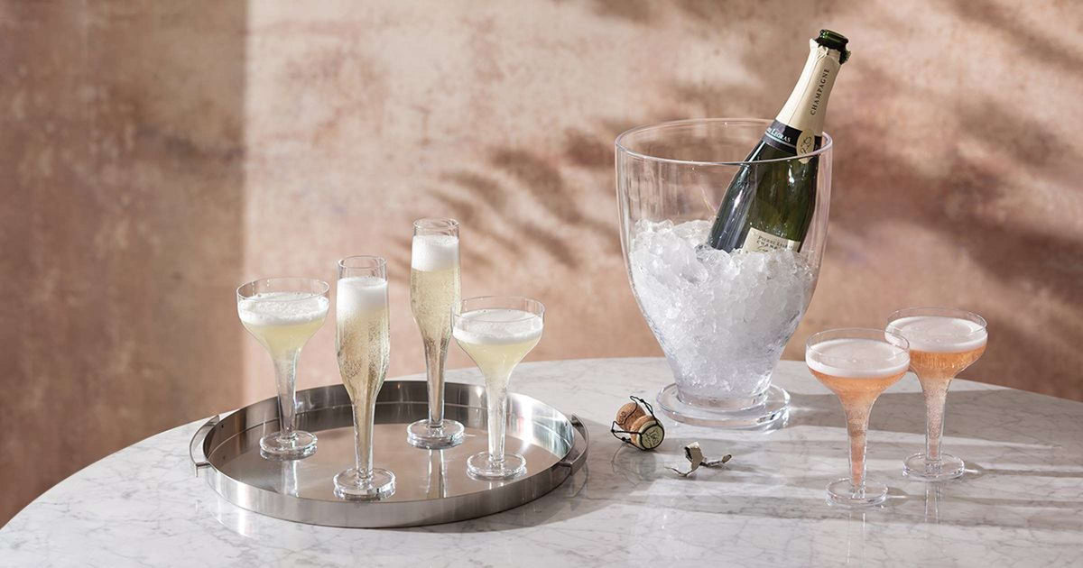 L.S.A. Verre à cocktail Epoque 17,5 Cl - 2 pièces
