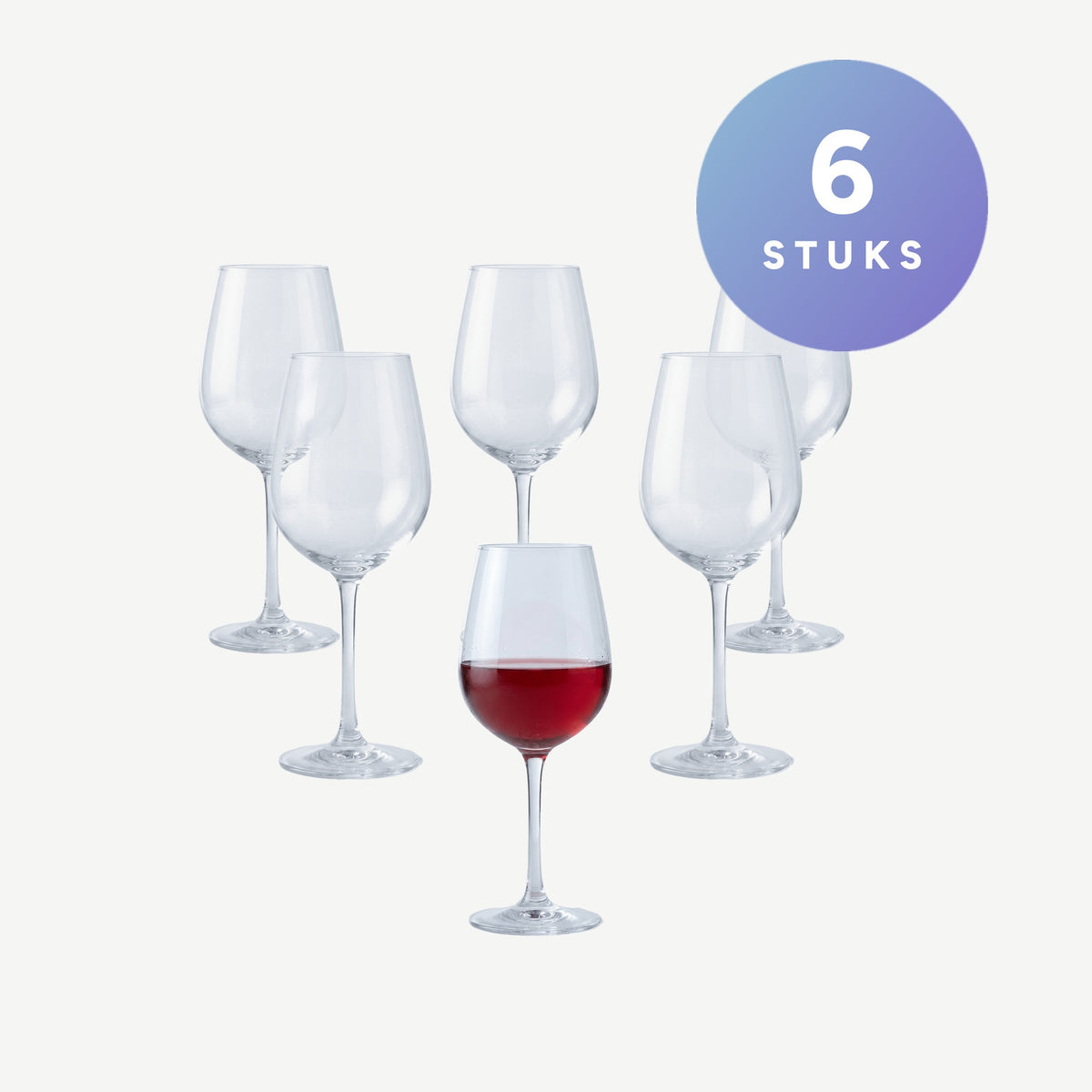 Set van 6 stuks Arcoroc Domaine Wijnglas 37 Cl - 6 Stuks