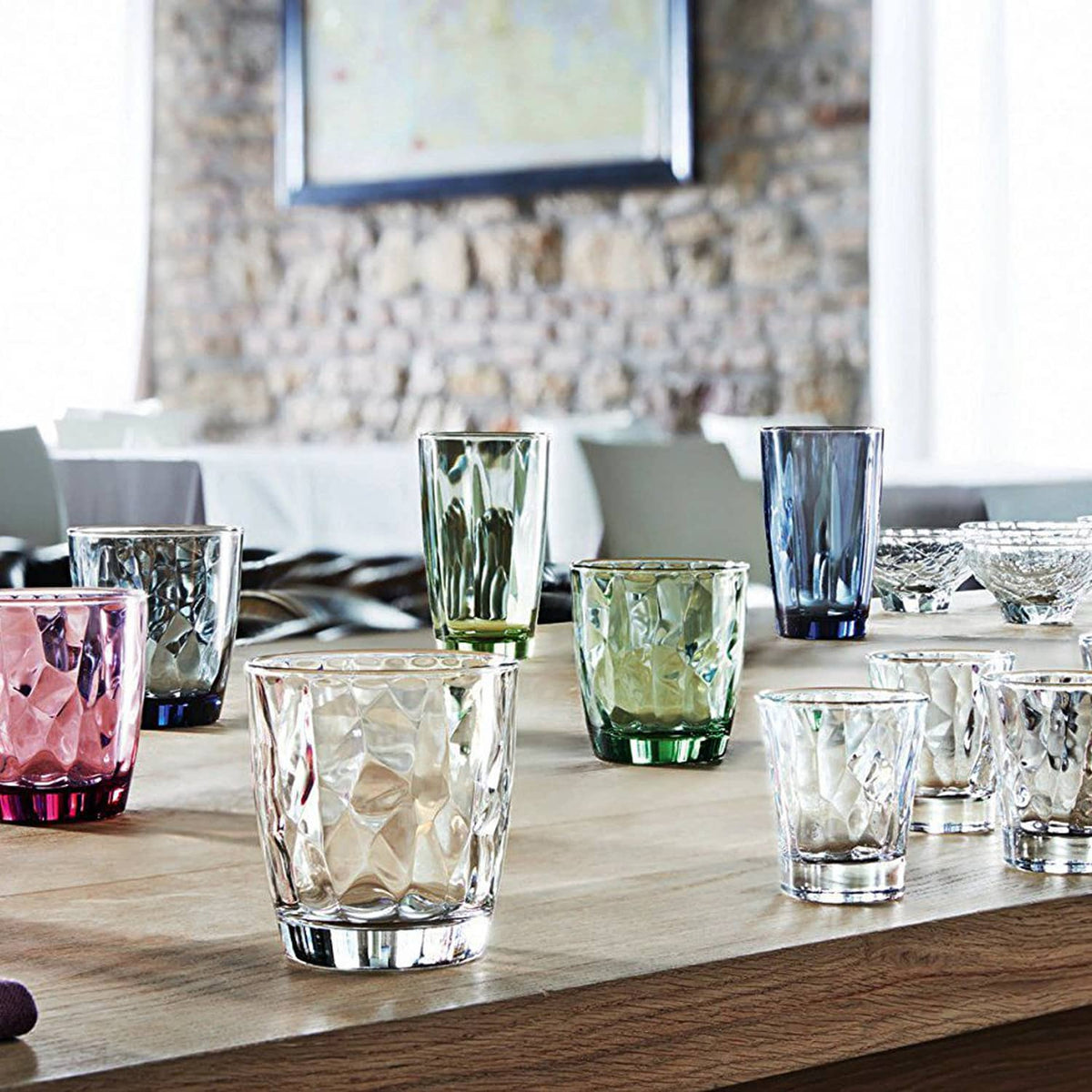 Bormioli Rocco Diamond Tumbler 30 Cl Blauw - 6 Stuks - Glazen.nl