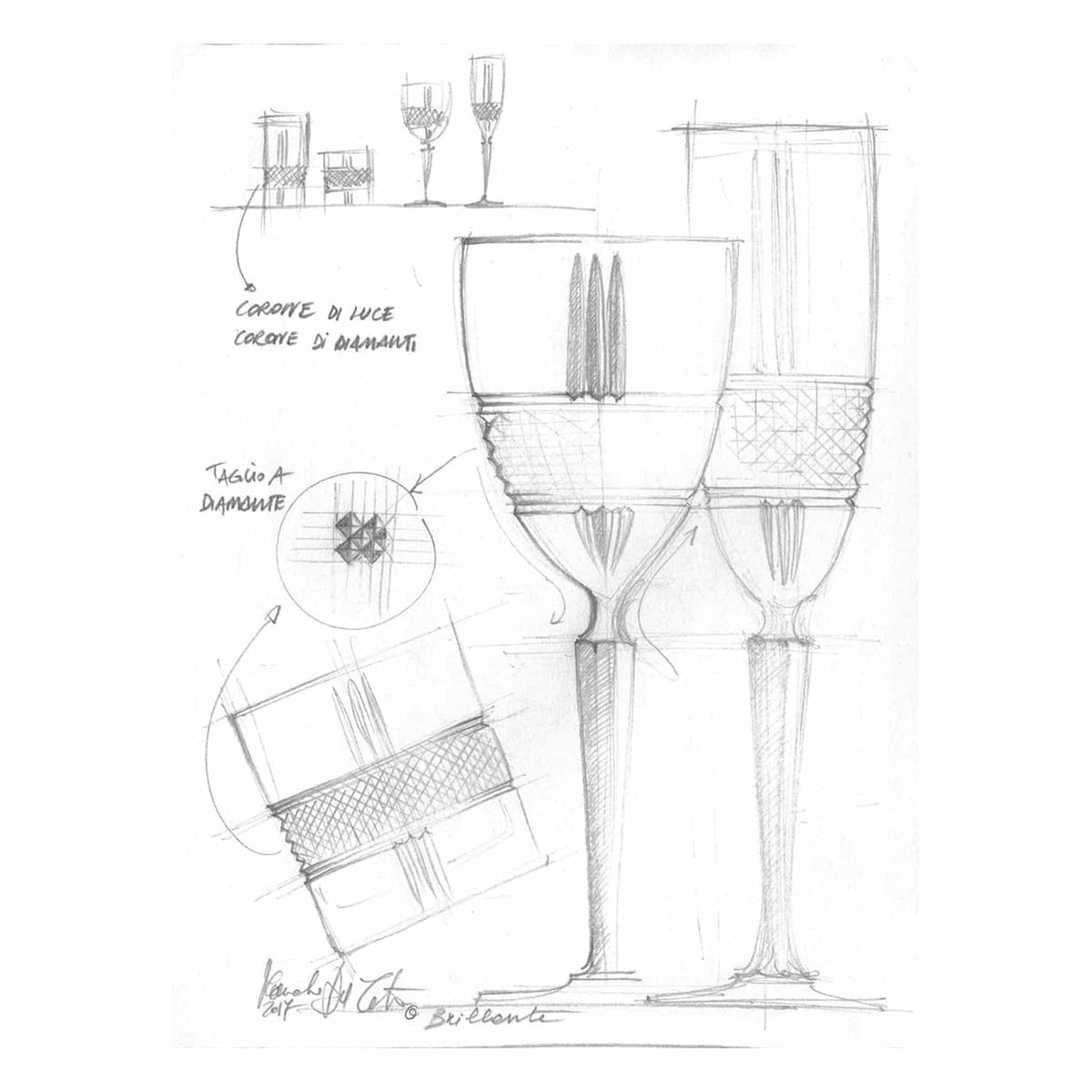 RCR Brillante Tumbler 34 Cl - 6 Stuks - Glazen.nl