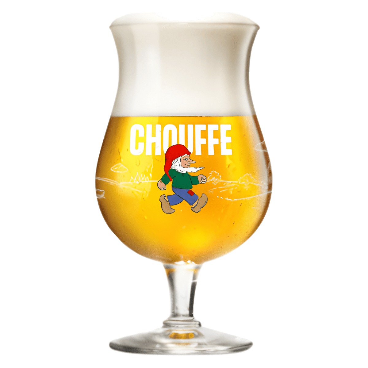 La Chouffe Bierglas 33 Cl - Giftbox - Glazen.nl