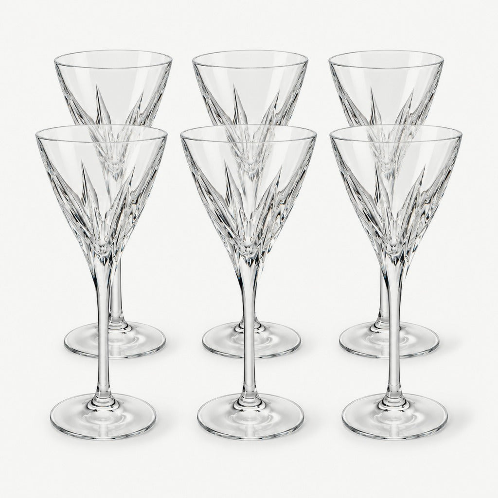 RCR Fusion Wijnglas 25 cl Transparant - 6 Stuks set